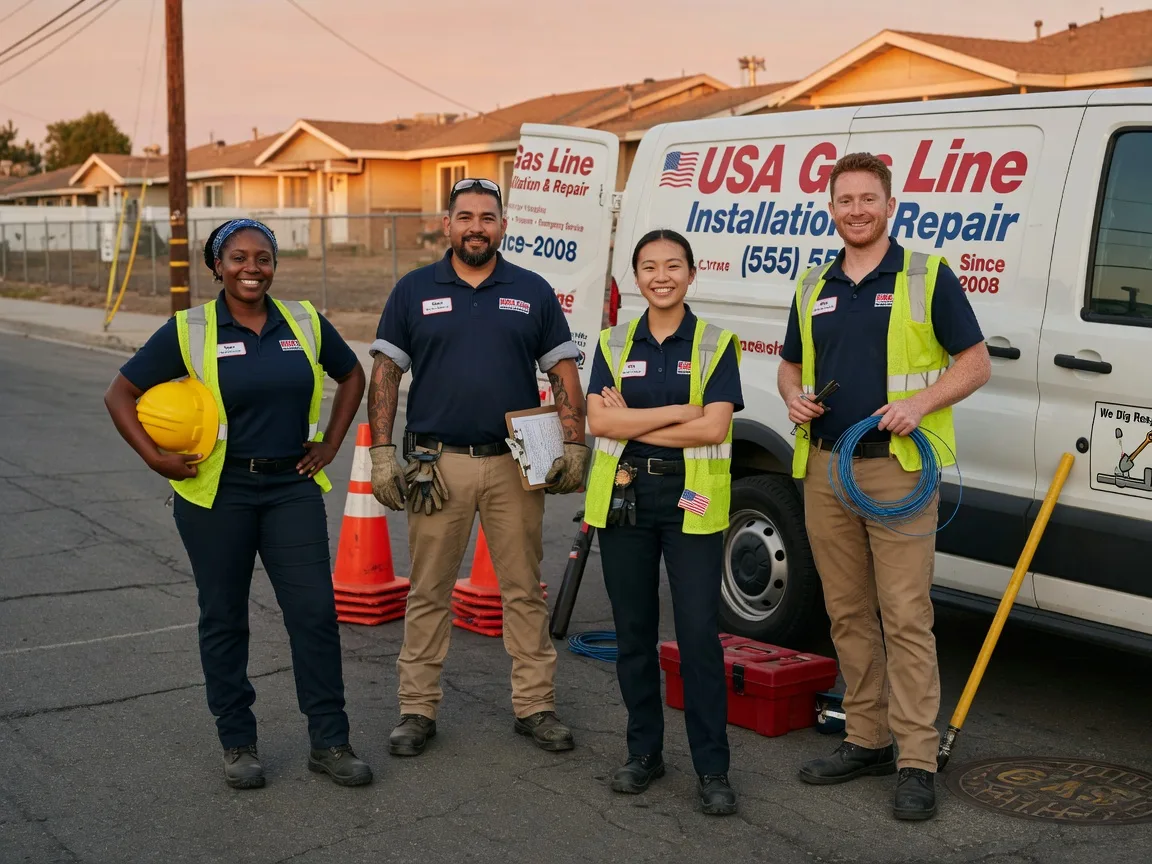 Gas Line Installation company in Florence, TX